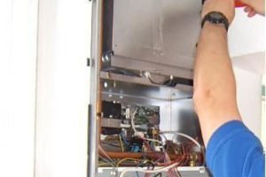 процесс замены теплообменника