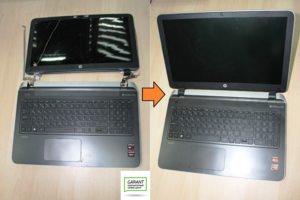 Замена петель ноутбука