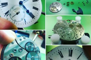 Ремонт старинных часов
