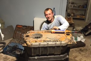 Замена секции котла