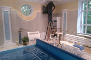 Ремонт осушителя воздуха Dantherm CDP 35 в бассейне, Москва