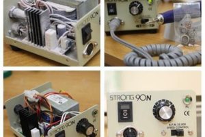 Профилактика блока, замена кнопки, замена подшипников, щеток