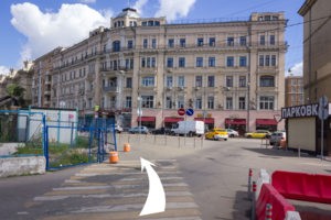 Проход от Павелецкого вокзала