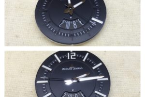 Установка меток (индексов) на часах Jacques Lemans