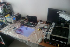 Мастерская, рабочее место для компонентного ремонта