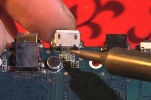 Замена разъёмов зарядки