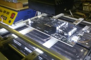 Инфракрасная паяльная станция для замены чипа