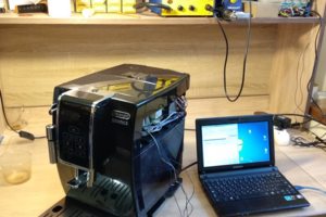 Перепрошивка ПО кофемашин, очистка памяти