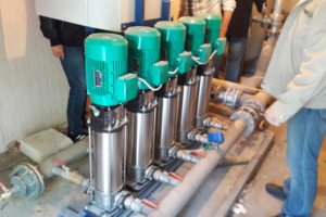 Настройка насосной станции WILO Helix