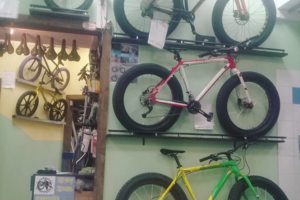 Фэтбайки на витрине ВелоПроЛаб