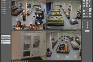 Монтаж и настройка видеонаблюдения