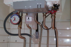 Установка котла De Dietrich