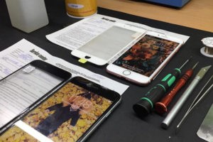 Принятые аппараты на процедуру замены стекла iPhone