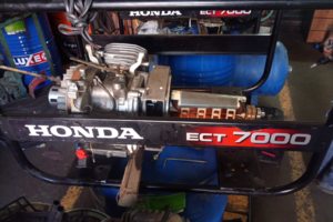 Ремонт бензогенератора Хонда