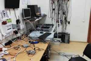 Часть тестовой зоны