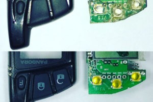 Замена кнопок на брелоке