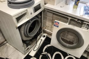 Замена манжеты люка на стиральной машине Bosch