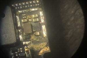 Парсек - чистка платы