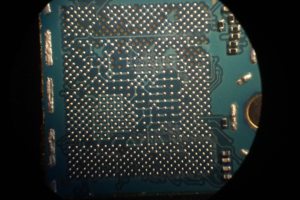 Прасек - восстановление пятаков под чипом