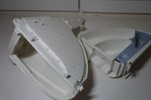 промывка  в хим  растворе ремонт порошка -приёмника