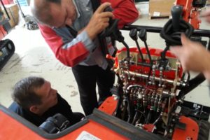 диагностика мини-экскаватора Кубота К008-3