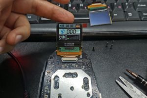 Замена дисплей на радар-детекторе.