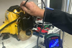 Диагностика газонокосилки