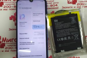 Замена аккумулятора в телефоне xiaomi