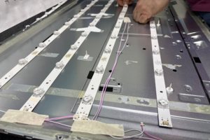 Замена планок подсветки