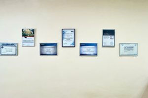 Сертификаты и дипломы мастеров