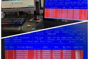 Возникал синий экран. Провели диагностику, битая плашка памяти.