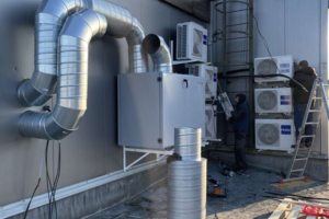 Монтаж систем промышленной вентиляции