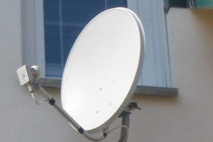 Установка спутниковых антенн