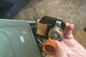 Замена вентилятора обдува