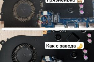 Выполняем  техническое обслуживание ноутбуков