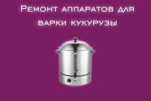 Мы производим ремонт аппаратов для варки кукурузы всех производи