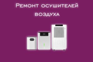 Мы производим ремонт осушителей воздуха всех производителей и мо