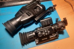 Ремонт тепловизионных прицелов. Ремонт инфракрасных прицелов.