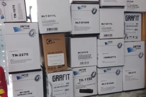 Продажа новых картриджей.