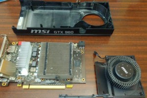 Техническое обслуживание видеокарты MSI GTX 960 2Gb